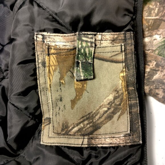 CE Schmidt Workwear Kids Medium RealtTree Camo Jacket Hunting Quilted Hunt - Picture 8 of 13